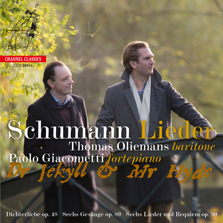 LIEDER/ THOMAS OLIEMANS, PAOLO GIACOMETTI [슈만: 시인의 사랑, 6개의 노래, 여섯 개의 노래와 레퀴엠 - 토마스 올리만스]