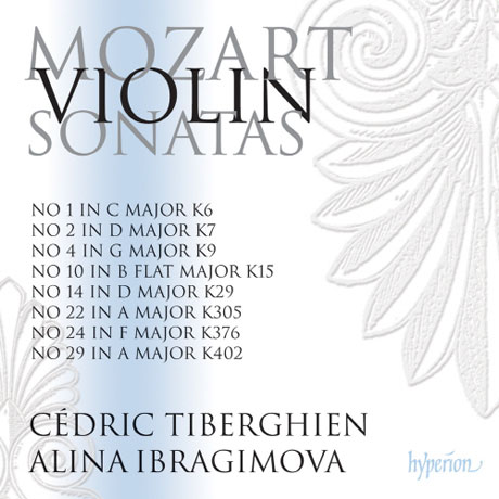 VIOLIN SONATA NO.1, 2, 4, 10, 14, 22, 24, 29/ ALINA IBRAGIMOVA, CEDRIC TIBERGHIEN [모차르트: 바이올린 소나타 2집 - 알리나 이브라기모바]