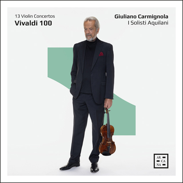 VIVALDI 100: 13 VIOLIN CONCERTOS/ GIULIANO CARMIGNOLA [비발디 100 (13곡의 바이올린 협주곡 - 카르미뇰라]