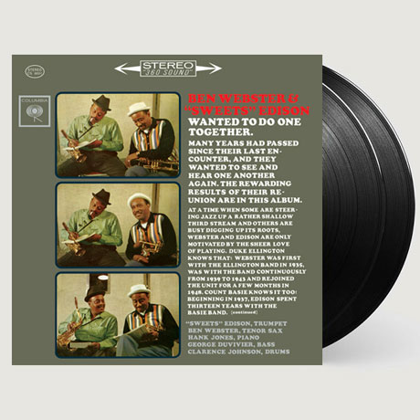 BEN WEBSTER & "SWEETS" EDISON [45RPM 180G LP] [한정반]