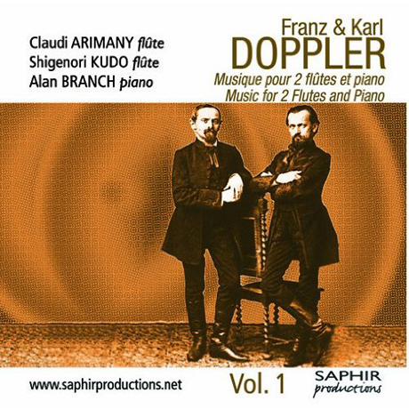 MUAIC FOR 2 FLUTES AND PIANO/ CLAUDI ARIMANY, ALAN BRANCH