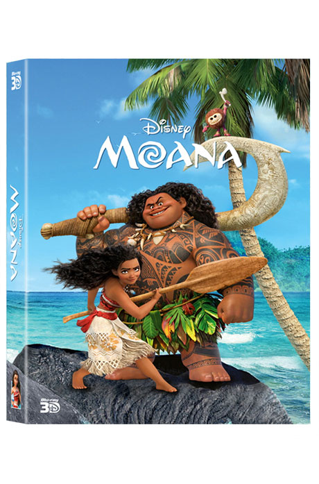 모아나 3D+2D [풀슬립 스틸북 한정판] [MOANA]