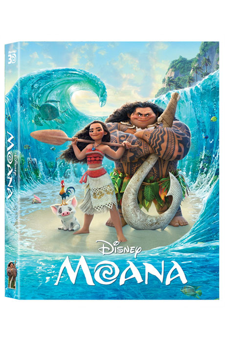 모아나 3D+2D [렌티큘러 슬립 스틸북 한정판] [MOANA]