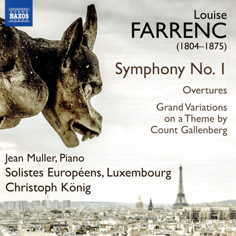 SYMPHONY NO.1 & OVERTURES, GRAND VARIATIONS ON A THEME BY COUNT GALLENBERG/ CHRISTOPH KONIG [파렝: 교향곡 1번, 서곡, 갈렌베르크 백작 주제에 의한 대 변주곡]