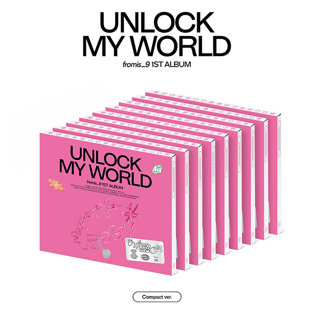 1ST ALBUM: UNLOCK MY WORLD [COMPACT VER] [9종 세트]