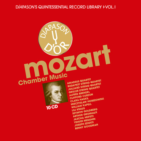 CHAMBER MUSIC [DIAPASONS QUINTESSENTIAL RECORD LIBRARY VOL.1] [모차르트: 실내악 명연 박스 세트]