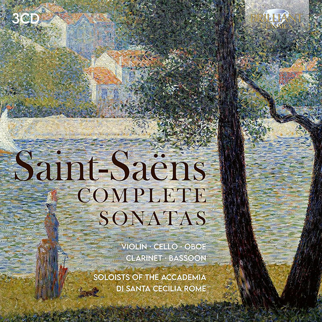 COMPLETE SONATAS/ SOLOISTS OF THE ACCADEMIA DI SANTA CECILIA ROME [생상스: 소나타 전곡 - 로마 산타 체칠리아 아카데미 단원들]