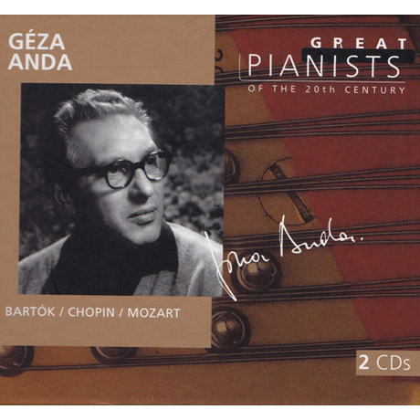 GREAT PIANISTS OF THE 20TH CENTURY 1/ GEZA ANDA