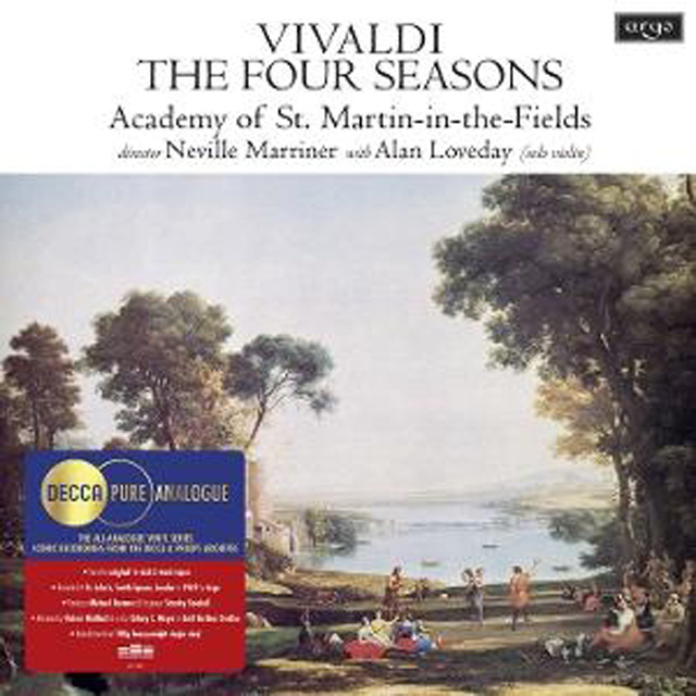 THE FOUR SEASONS/ ACADEMY OF ST MARTIN IN THE FIELDS [비발디: 사계 - 네빌 매리너] [PURE ANALOGUE LP]
