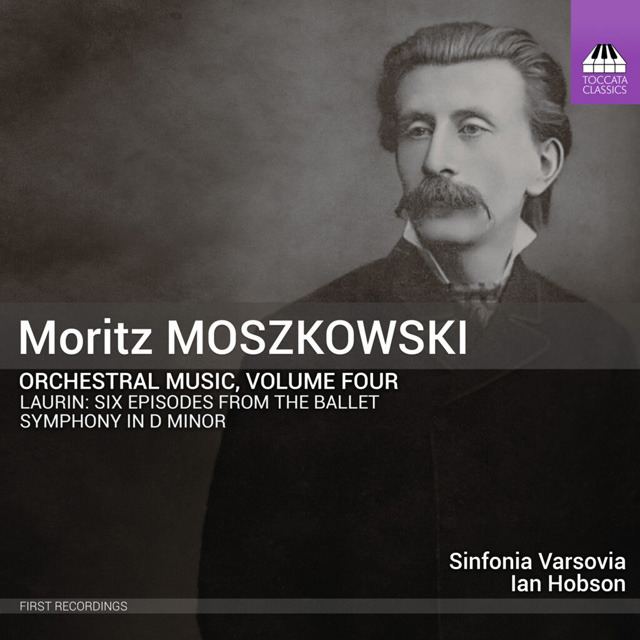 ORCHESTRA MUSIC VOL.4/ IAN HOBSON, SINFONIA VARSOVIA [모슈코프스키: 교향곡 D단조, 발레 음악 <라우린>의 여섯 장면 - 이안 홉슨, 신포니아 바르소비아]