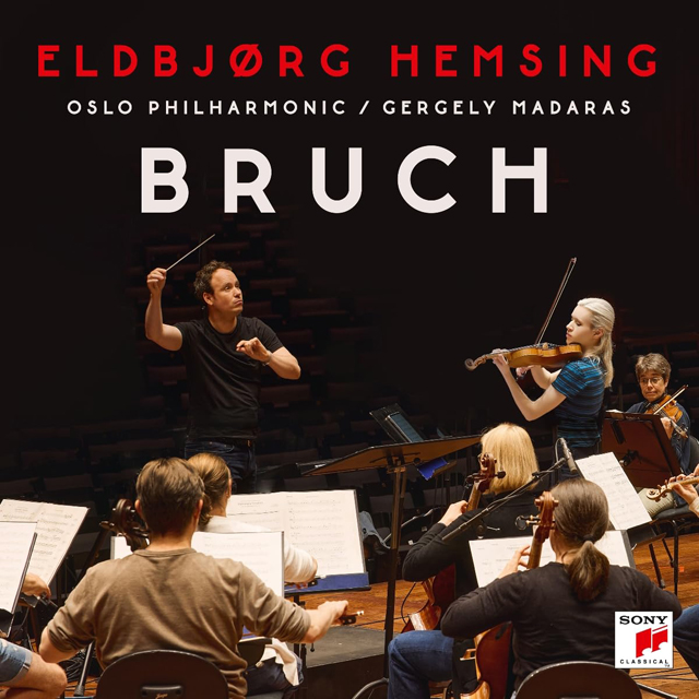 ELDBJØRG HEMSING, OSLO PHILHARMONIC/ GERGELY MADARAS [브루흐: 바이올린 협주곡 제1번, 로망스 OP.85 - 엘드뵤르그 헴싱, 오슬로 필하모닉 오케스트라] [LP]