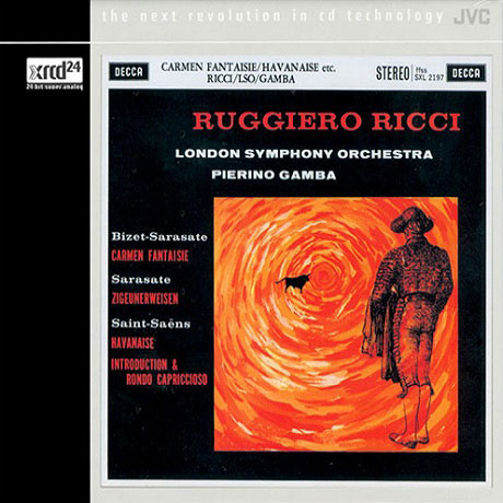 CARMEN FANTAISIE, ZIGEUNERWEISEN, HAVANAISE/ PIERINO GAMBA [XRCD] [루지에로 리치: 비제 카르멘 판타지, 사라사테, 생상스]