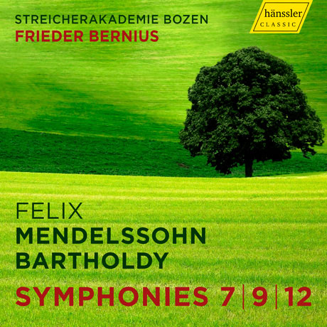 SYMPHONIES 7, 9, 12/ FRIEDER BERNIUS [멘델스존: 교향곡 7, 9, 12번 - 베르니우스]