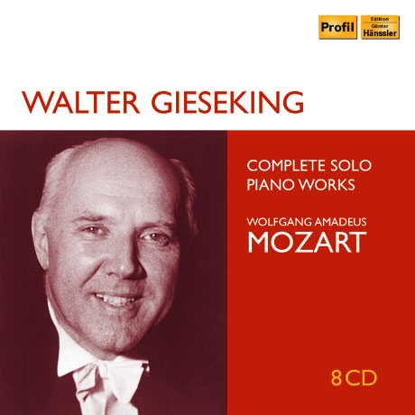 COMPLETE SOLO PIANO WORKS/ WALTER GIESEKING [모차르트: 피아노 독주곡 전곡 - 발터 기제킹]