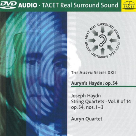 STRING QUARTETS OP.54/ AURYN QUARTET [THE AURYN SERIES VOL.22] [DVD-AUDIO] [하이든: 현악 사중주 - 아우린 사중주단]