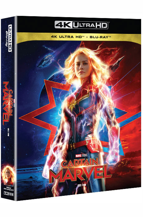 캡틴 마블 4K UHD+BD [스틸북 한정판] [CAPTAIN MARVEL]