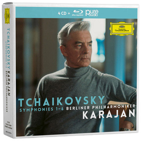 SYMPHONIES 1-6/ HERBERT VON KARAJAN [4CD+BDA] [차이코프스키: 교향곡 - 베를린 필하모닉, 카라얀]