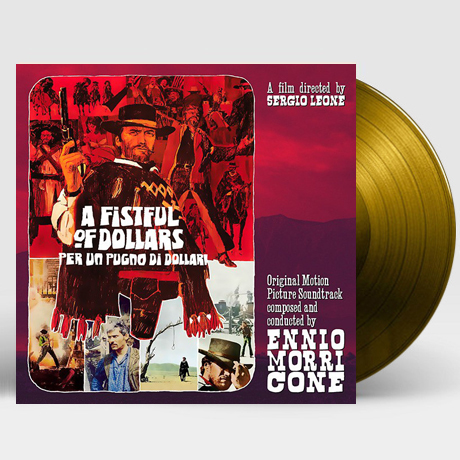 PER UN PUGNO DI DOLLARI - A FISTFUL OF DOLLARS [황야의 무법자] [GOLD BARE LP]