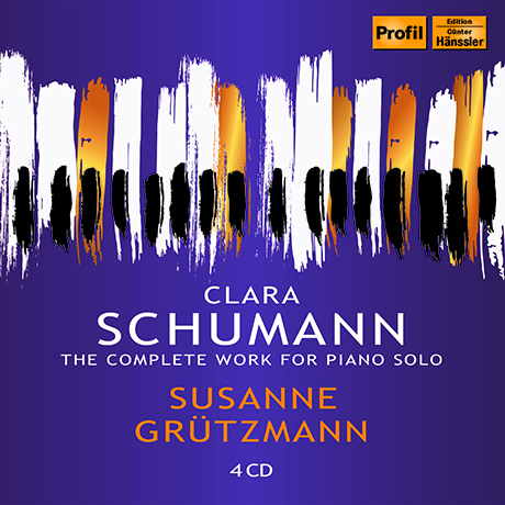 THE COMPLETE WORK FOR PIANO SOLO/ SUSANNE GRUTZMANN [클라라 슈만: 피아노 작품 전집 - 주자네 그뤼츠만]