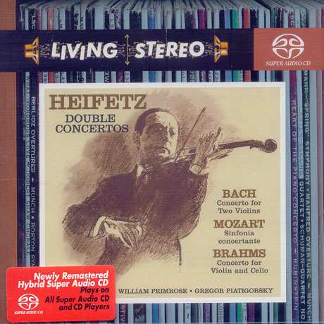 BACH, MOZART, BRAHMS DOUBLE CONCERTOS [SACD HYBRID] [LIVING STEREO]