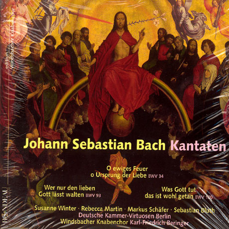 KANTATEN BWV34,93,100/ KARL-FRIEDRICH BERINGER