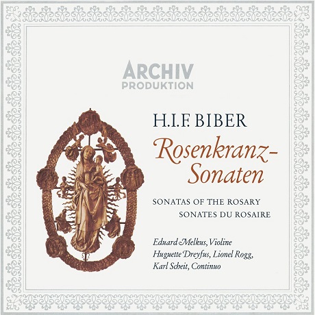 ROSAY SONATAS/ EDUARD MELKUS [비버: 로자리오(묵주)소나타 - 멜쿠스] [이 한장의 역사적 명반 시리즈]