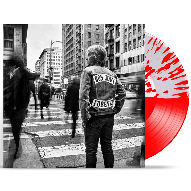 FOREVER [CANDY APPLE RED SPLATTER & CLEAR LP]