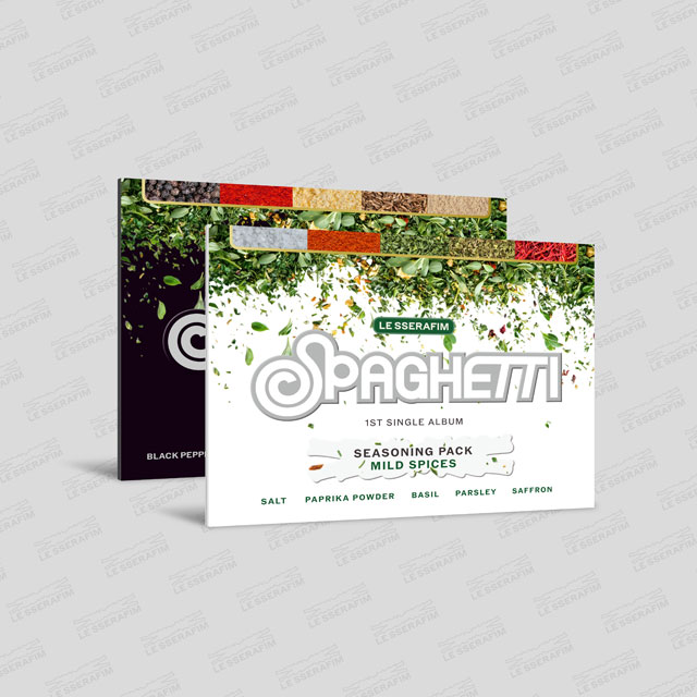 SPAGHETTI [싱글 1집] [WEVERSE ALBUMS VER] [2종 세트]