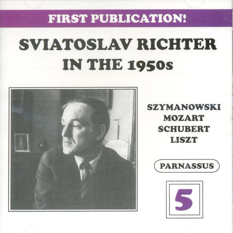 IN THE 1950 VOL.5: SZYMANOWSKI, MOZART ETC [리히터 라이브 1950 5집]
