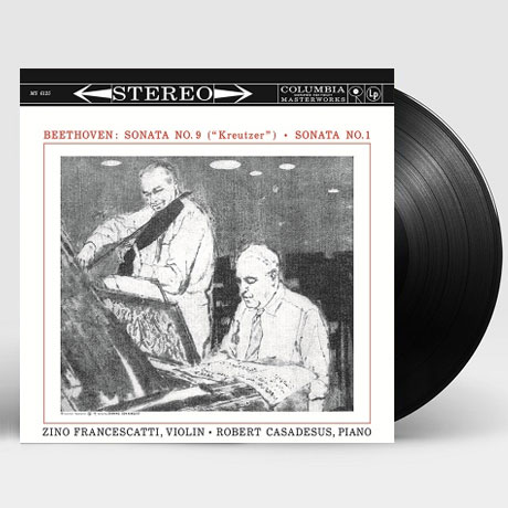SONATA NO.9 'KREUTZER' & SONATA NO.1/ ZINO FRANCESCATTI, ROBERT CASADESUS [180G LP] [베토벤: 바이올린 소나타 9번 <크로이처>]