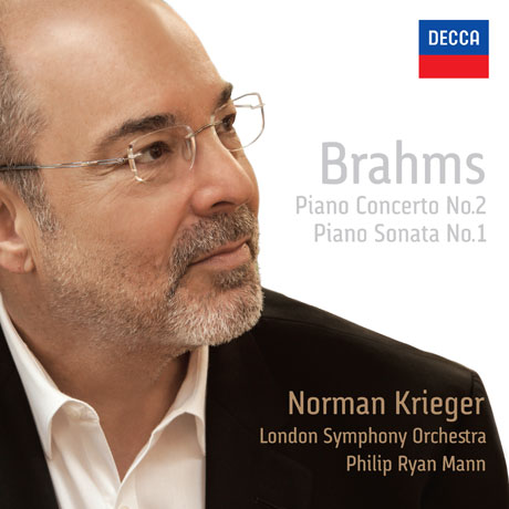 PIANO CONCERTO NO.2 & SONATA NO.1/ NORMAN KRIEGER, PHILIP RYAN MANN [브람스: 피아노 협주곡2번 & 소나타1번 - 노먼 크리거]