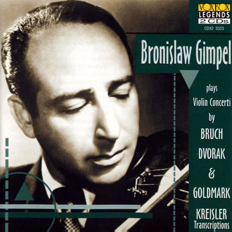 VIOLIN CONCERTOS/ BRONISLAW GIMPEL [브루흐, 드보르작, 골드마르크: 바이올린 협주곡]