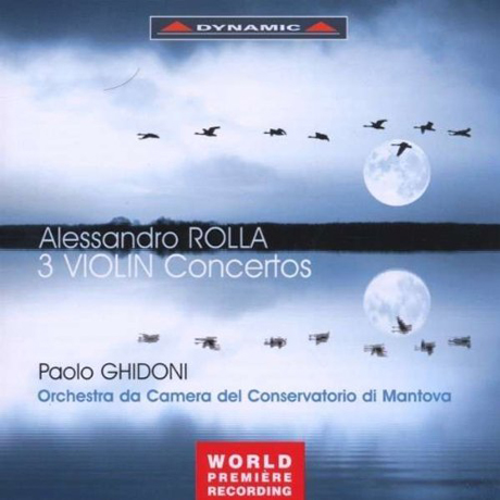 3 VIOLIN CONCERTOS/ PAOLO GHIDONI