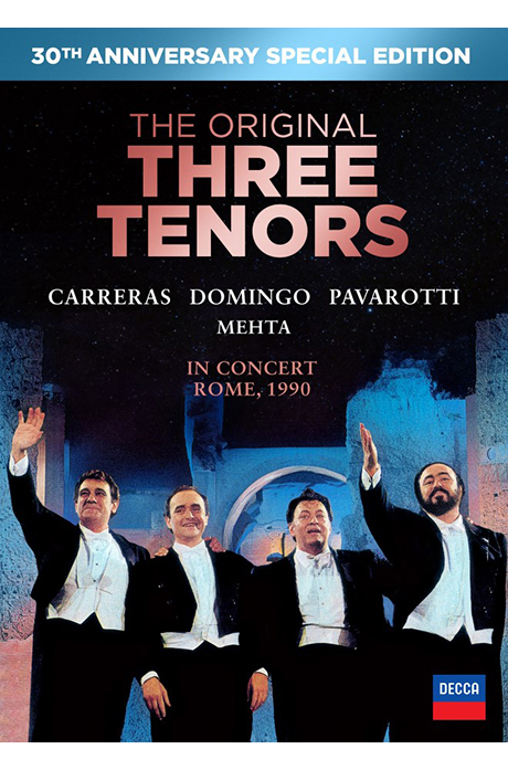 THE ORIGINAL THREE TENORS IN CONCERT ROME 1990 [DVD+CD] [쓰리 테너 로마월드컵공연 30주년 기념]