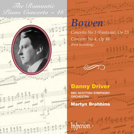 PIANO CONCERTOS 3 & 4/ DANNY DRIVER, MARTYN BRABBINS [THE ROMANTIC PIANO CONCERTO 46]