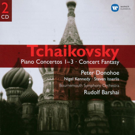 PIANO CONCERTOS NOS.1-3 ETC/ PETER DONOHOE, NIGEL KENNEDY, STEVEN ISSERLIS, RUDOLF BARSHI [차이코프스키: 피아노 협주곡집]