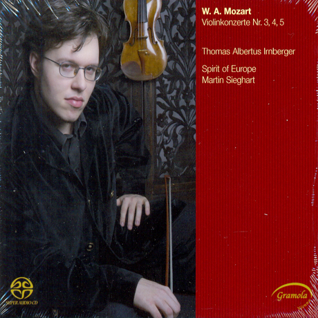 VIOLIN CONCERTOS/ THOMAS ALBERTUS IRNBERGER, MARTIN SIEGHART [SACD HYBRID]