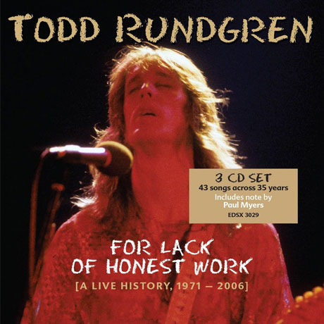 FOR LACK OF HONEST WORK: A LIVE HISTORY 1971-2006 [DELUXE]