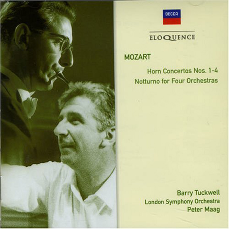 HORN CONCERTOS NOS.1-4/ BARRY TUCKWELL, PETER MAAG