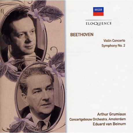 VIOLIN CONCERTO/ ARTHUR GRUMIAUX, EDUARD VAN BEINUM