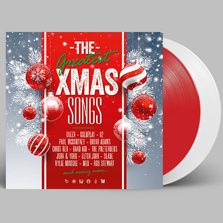 THE GREATEST X-MAS SONGS [WHITE & RED] [180G LP]