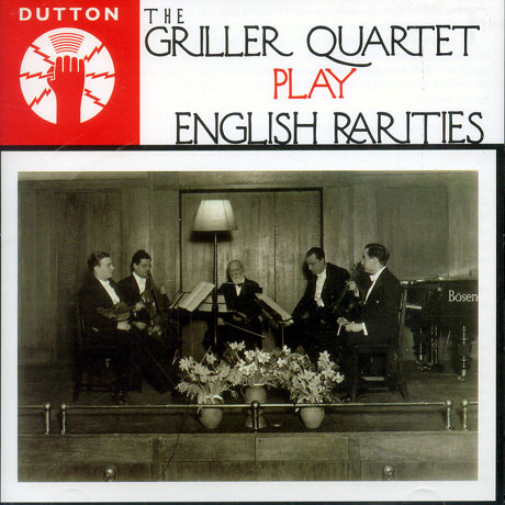 THE GRILLER QUARTET PLAY ENGLISH RARITIES