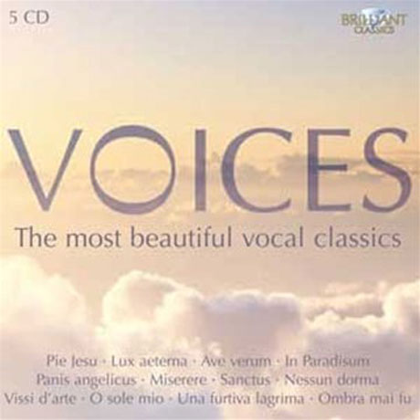 VOICES: THE MOST BEAUTIFUL VOCAL CLASSICS