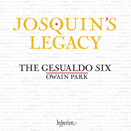 JOSQUIN`S LEGACY/ OWAIN PARK [조스캥의 유산 - 제수알도 식스]