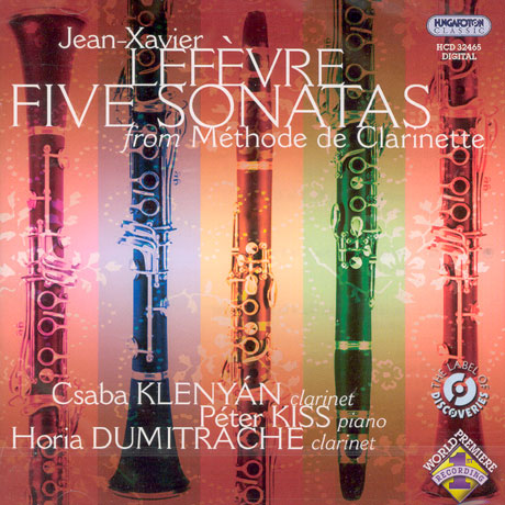 5 SONATAS FOR CLARINET 2 DUOS/ CS. KLENYAN/ H. DUMITRACHE/ P.KISS