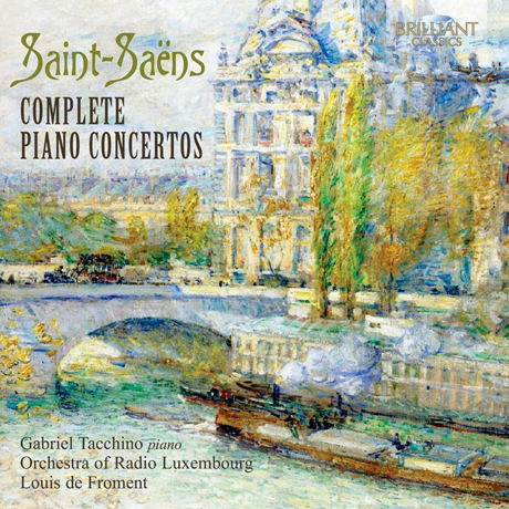 COMPLETE PIANO CONCERTOS/ GABRIEL TACCHINO, LOUIS DE FROMENT [생상스: 피아노 협주곡 전집]