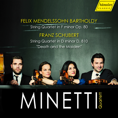 STRING QUARTETS/ MINETTI QUARTETT [멘델스존: 현악사중주 F단조 & 슈베르트: 현악사중주 D단조 <죽음과 소녀> - 미네티 사중주단]