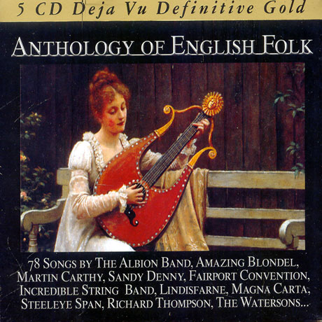 ANTHOLOGY OF ENGLISH FOLK [5CD]