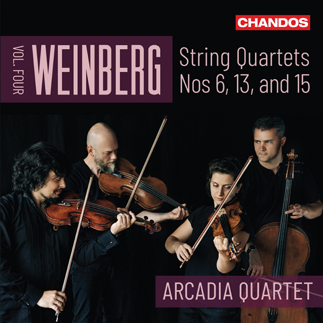 STRING QUARTETS VOL.4/ ARCADIA QUARTET [바인베르크: 현악 사중주 4집 - 아르카디아 사중주단]