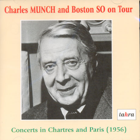 CHARLES MUNCH AND BOSTON SO ON TOUR 1956